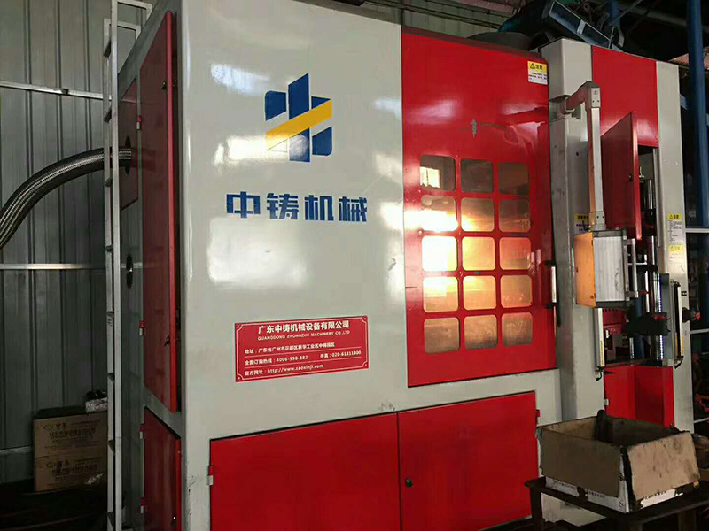 造型機(jī)安裝完畢現(xiàn)場圖片